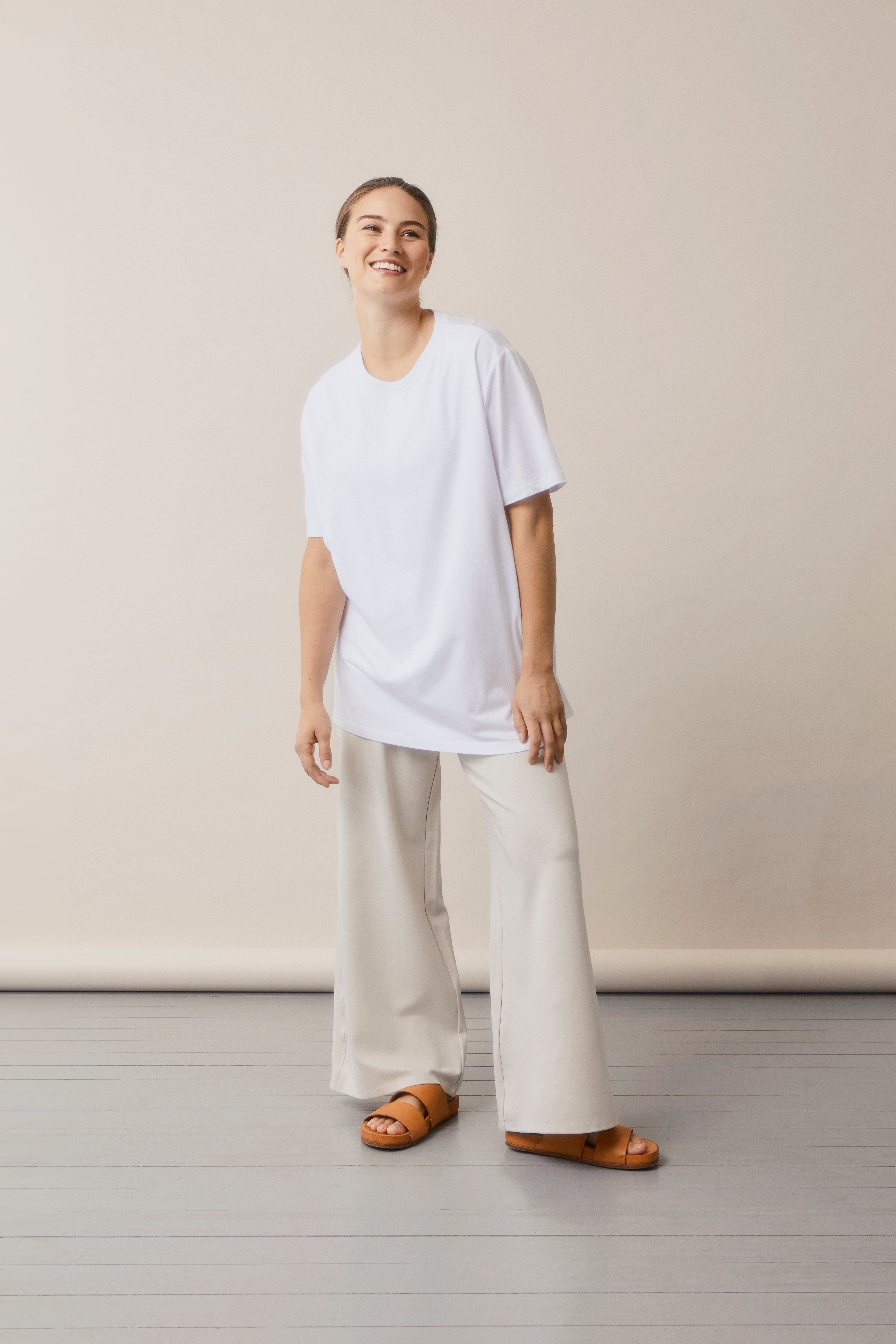 Oversized The Shirt - Hvit