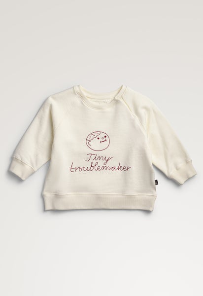 Babygenser Tiny Troublemaker - offwhite