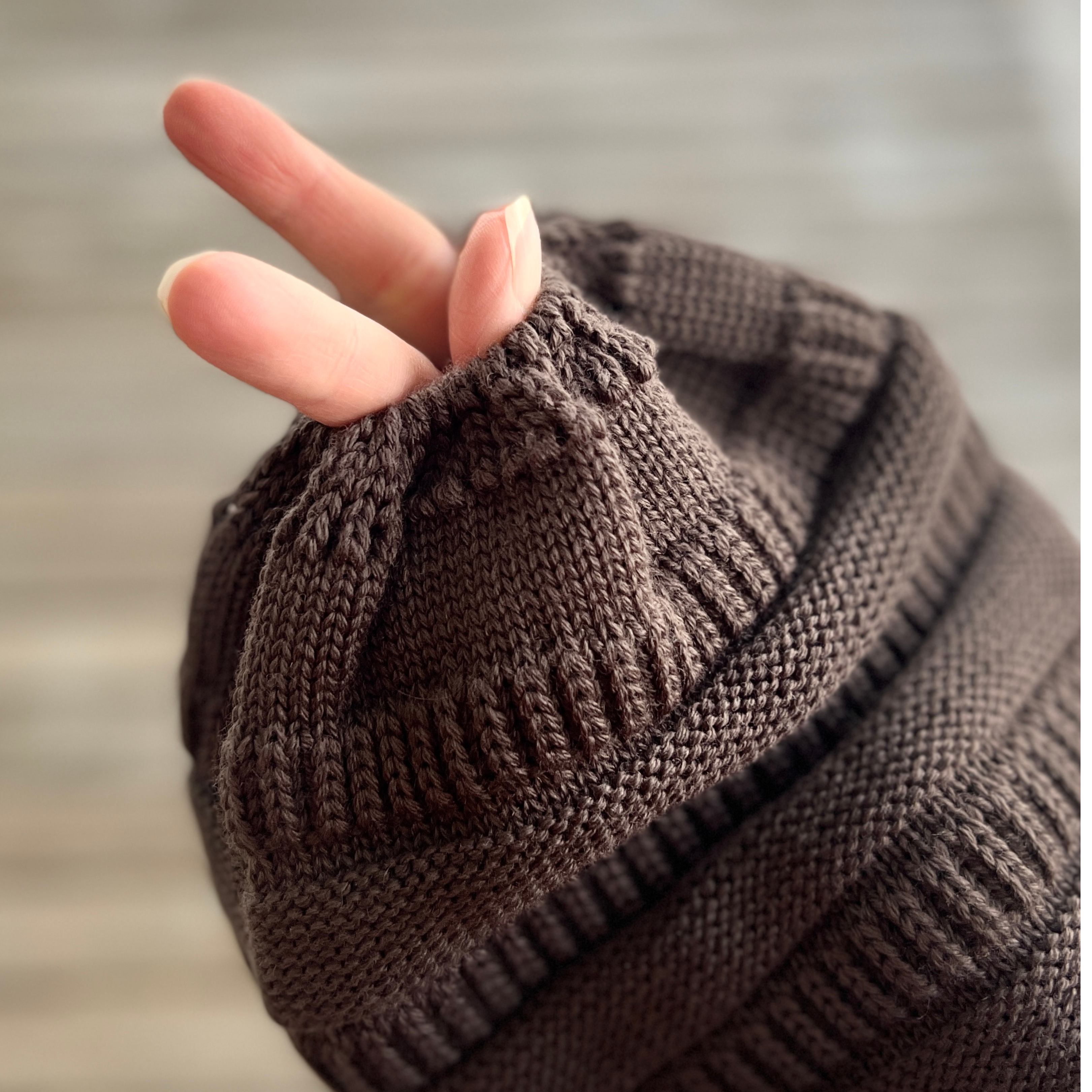 Lue - muldvarpebrun - én størrelse