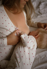 Baby-pysjamas - hjerter