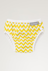 Badebleie med sideknapper – Zig Zag 6–8 kg