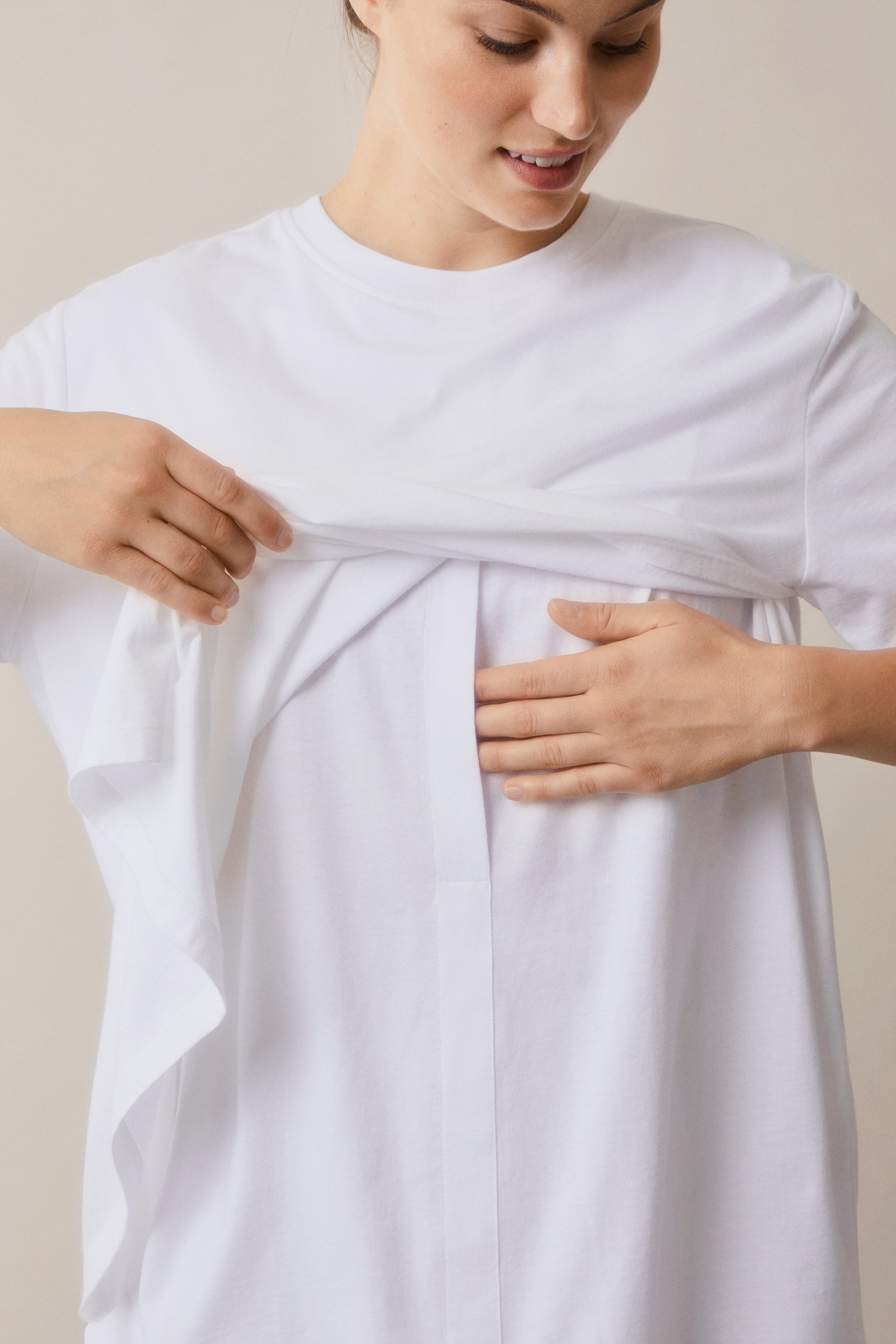 Oversized The Shirt - Hvit