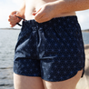 Badeshorts - Marineblå Petal