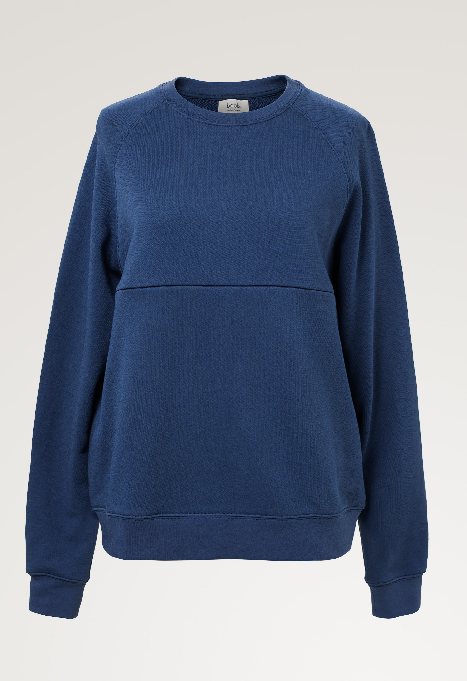 Sweatshirt med ammefunksjon - Indigo blå