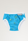Badebleie med sideknapper – Turquoise Fish 6–8 kg
