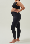 Yoga-tights til gravide - Svart