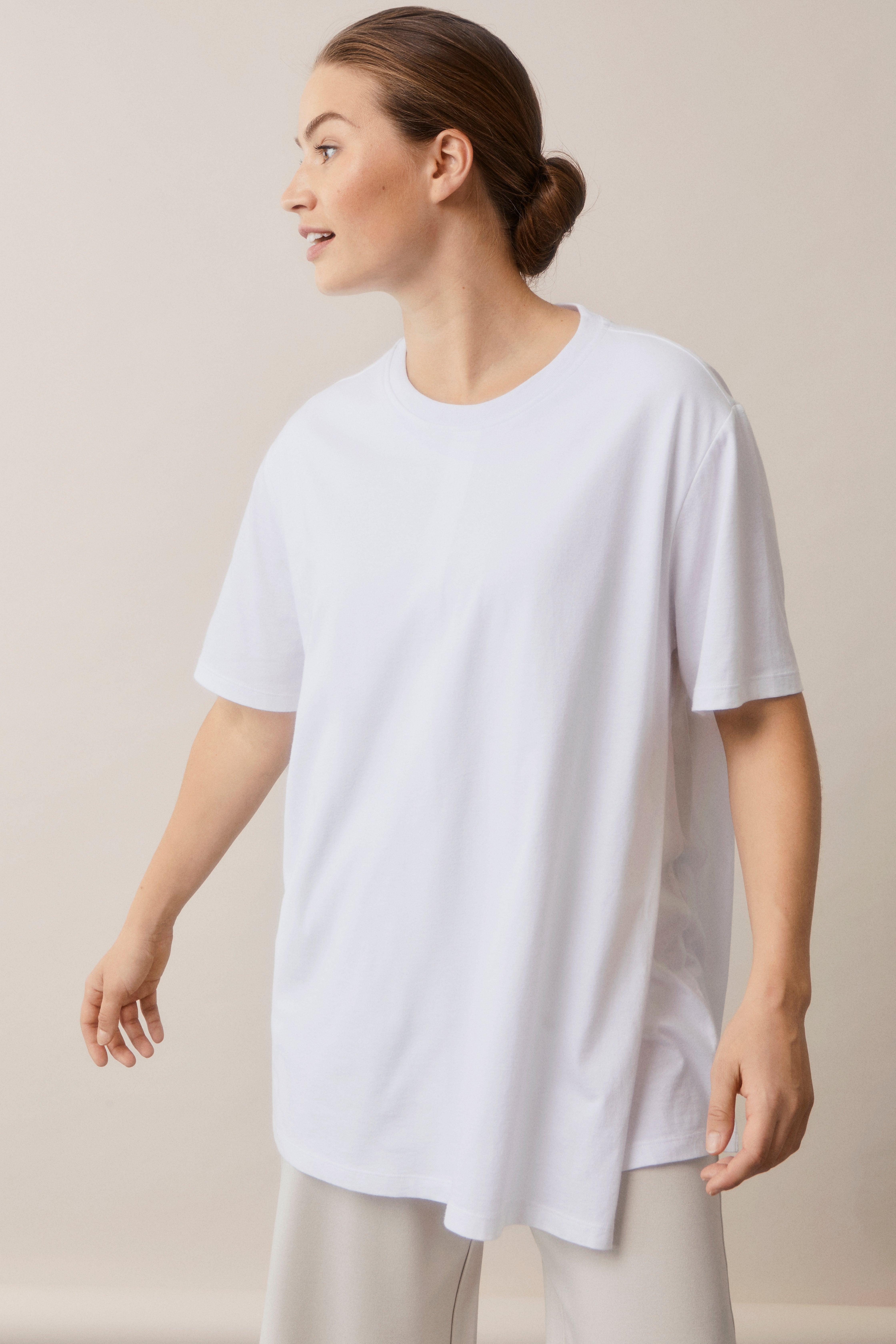 Oversized The Shirt - Hvit
