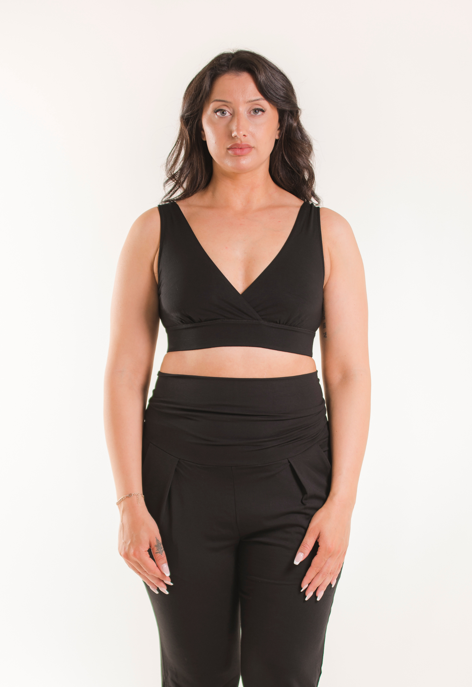 Myk amme-BH 75D - 110F - Svart